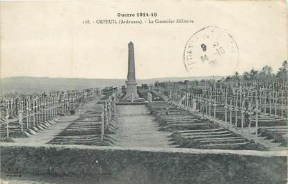 / CPA FRANCE 08 "Orfeuil, la cimetière Militaire"