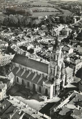 / CPSM FRANCE 01 "Bourg en Bresse, église Notre Dame"