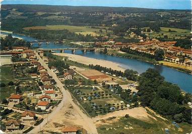 / CPSM FRANCE 01 "Pont d'Ain, vue générale" / CAMPING