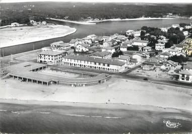 / CPSM FRANCE 40 "Capbreton, la mer et le canal, vue aérienne"