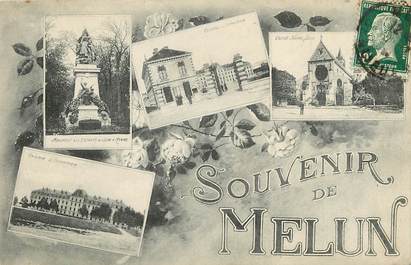 CPA FRANCE 77 "Melun"