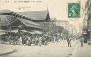 92 Haut De Seine / CPA FRANCE 92 "Levallois Perret, le marché"