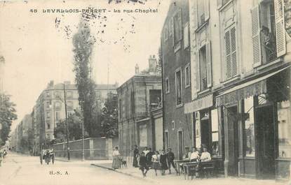 / CPA FRANCE 92 "Levallois Perret, la rue Chaptal"