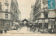 92 Haut De Seine / CPA FRANCE 92 "Levallois Perret, rue du Marché"