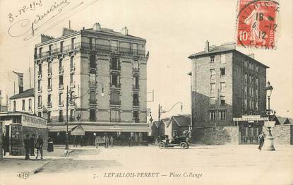 / CPA FRANCE 92 "Levallois Perret, place Collange "