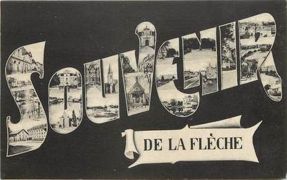 CPA FRANCE 72 "Souvenir de La Flèche"