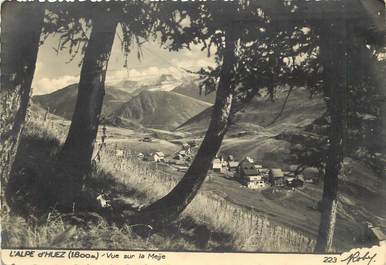 / CPSM FRANCE 38 "L"Alpe d'Huez, vue sur la Meije"