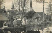 28 Eure Et Loir / CPA FRANCE 28 "La Bazoche Gouet, les bords de l'Yerre et l'église"