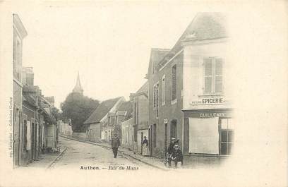 / CPA FRANCE 28 "Authon, rue du Mans"