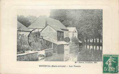 / CPA FRANCE 28 "Bonneval, les fossés"