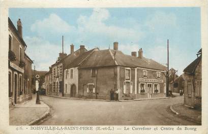 / CPA FRANCE 28 "Boisville La Saint Père, le carrefour et centre du bourg"