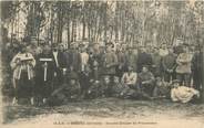 33 Gironde CPA FRANCE 33 "Souges, groupe de prisonniers"