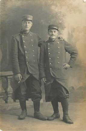 CARTE PHOTO FRANCE 27 "Bernay" / MILITAIRE