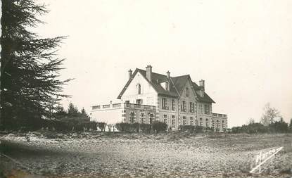 CPSM FRANCE 28 "Senonches, Ecole des Filles et la Loge des bois"