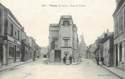 CPA FRANCE 28 "Voves, la rue du Voisin"