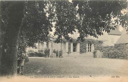 CPA FRANCE 28 "La Villette Saint Prest, la Mairie"