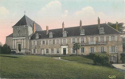 CPA FRANCE 41 "Saint Martin des Bois, Chateau de Saint Georges et Eglise Abbatiale"