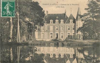 CPA FRANCE 41 "Maray, chateau de la Plaudière"