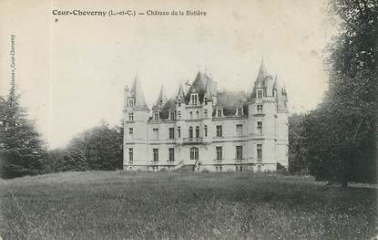 CPSM FRANCE 41 "Cour Cheverny, Chateau de la Sistière"