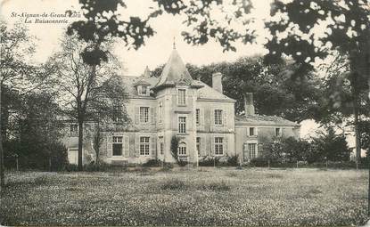 CPA FRANCE 44 "saint Aignan de Grand Lieu, la Buissonnerie"