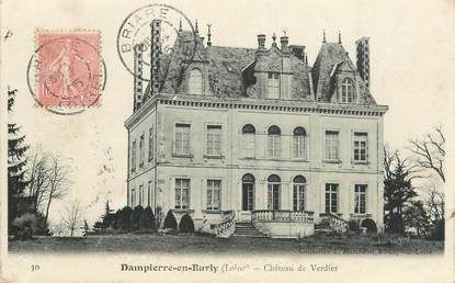 CPA FRANCE 45 "Dampierre en Burly, chateau de verdier"