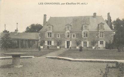CPA FRANCE 49 "Les Grandines par Cheffes"