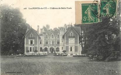 CPA FRANCE 49 "Les Ponts de Cé, Chateau de Belle Poule"
