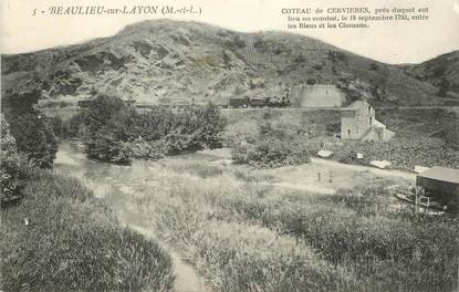 CPA FRANCE 49 "Beaulieu sur Layon, coteau de Cervières"