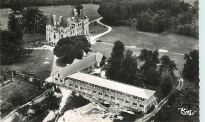 CPSM FRANCE 49 "Tiercé, chateau de la Besnerie, colonie de vacances"