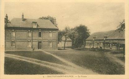 CPA FRANCE 76 " Hautot Saint Sulpice, la Ferme"