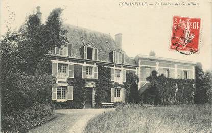 CPA FRANCE 76 " Ecrainville, le chateau des Groseilliers"