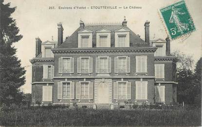 CPA FRANCE 76 " Etoutteville, le Chateau"