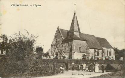 CPA FRANCE 76 " Foucart, l'Eglise"