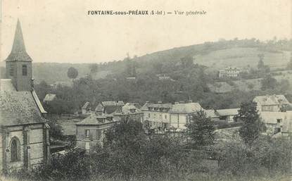 CPA FRANCE 76 " Fontaine sous Préaux, vue générale"