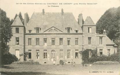 CPA FRANCE 76 " Chateau de Grosfy"