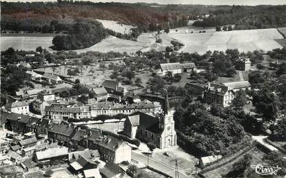 CPSM FRANCE 76 " Fontaine le Bourg, vue générale aérienne"