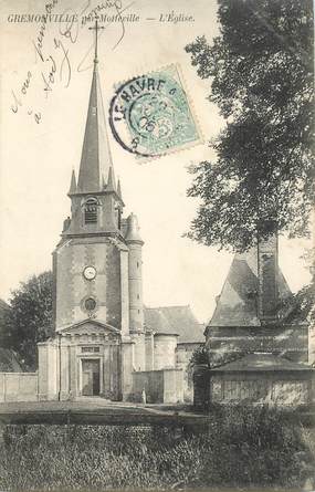 CPA FRANCE 76 " Grémonville, l'Eglise"