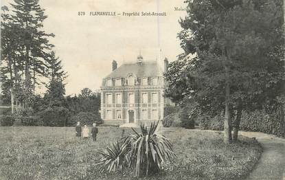 CPA FRANCE 76 " Flamanville, Propriété de Saint Arnoult"