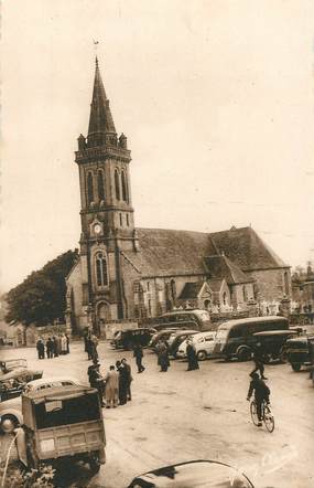 CPA FRANCE 22 "Saint Brandian, la Place de l'Eglise"