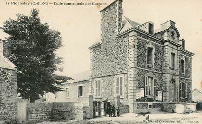 CPA FRANCE 22 "Ploubalay, Ecole communale de Garçons"