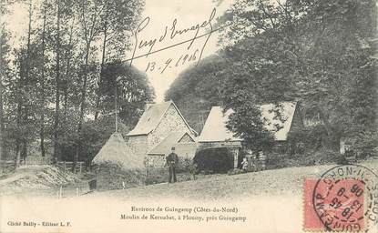 CPA FRANCE 22 "Env. de Guingamp, Moulin de Kernabat, à Plouisy"