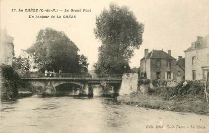 CPA FRANCE 22 "La Chèze, le grand pont"