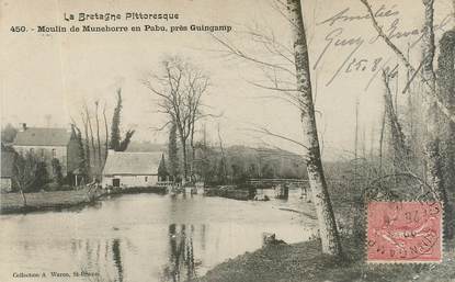 CPA FRANCE 22 "Moulin de Munehorre en Pabu près de guingamp"