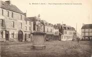 22 Cote D'armor CPA FRANCE 22 "Broons , place Duguesclin et statue du Connétable"