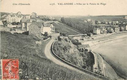 CPA FRANCE 22 "Val André, villas sur les falaises"