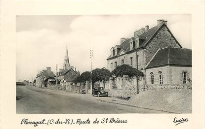 CPSM FRANCE 22 "Plouagat, rte de saint Brieuc"