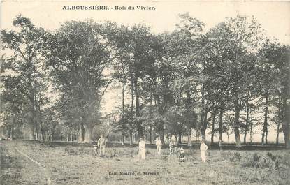 CPA FRANCE 07 "Alboussière, bois du Vivier"