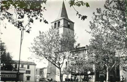 CPSM FRANCE 07 "Villeneuve de Berg, L'Eglise"