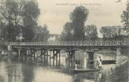 10 Aube CPA FRANCE 10 "Savières, le pont de la seine"