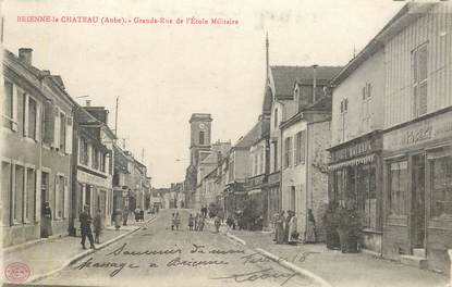 CPA FRANCE 10 "Brienne le Chateau, Grande rue de l'Ecole militaire"